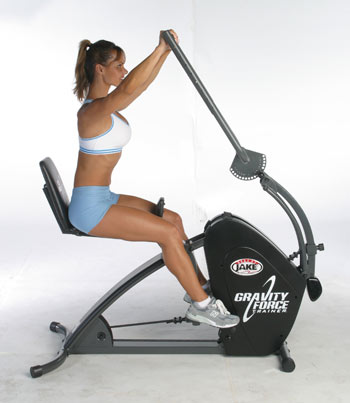 Gravity force trainer excercise bike