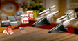 Sonic blade deluxe knife set